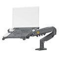 NORTH BAYOU F80-FP For 10-17 Inch Laptop Height Adjustable Desktop Mount Bracket, F80-FP