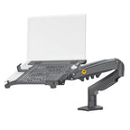 NORTH BAYOU F80-FP For 10-17 Inch Laptop Height Adjustable Desktop Mount Bracket, F80-FP