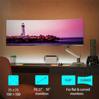 NORTH BAYOU A6 Flat Ultrawide Curved Display Bracket 27-50 Inch Monitors Ergonomic Stand, A6