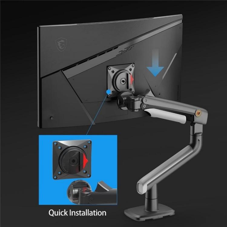 NORTH BAYOU A5 Flat Ultrawide Curved Monitors Bracket Gaming Monitor Arm VESA Mount, A5