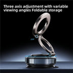 SD07 Magnetic 360 Degree Adjustable Vacuum Suction Phone Holder Car Mount Foldable Stand, SD07
