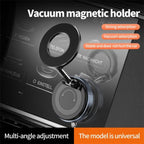 K007 Dashboard Stand 360 Degree Rotation Car Suction Cup Base Magnetic Mount Phone Holder, K007 (Black), K007 (White)