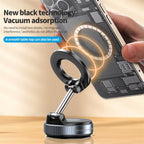 K007 Dashboard Stand 360 Degree Rotation Car Suction Cup Base Magnetic Mount Phone Holder, K007 (Black), K007 (White)