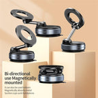 K007 Dashboard Stand 360 Degree Rotation Car Suction Cup Base Magnetic Mount Phone Holder, K007 (Black), K007 (White)