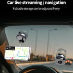 K007 Dashboard Stand 360 Degree Rotation Car Suction Cup Base Magnetic Mount Phone Holder, K007 (Black), K007 (White)