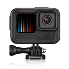 Dual Cold Shoes Frame Expansion PA Cage with Side Interface Cover, For GoPro HERO13 Black / HERO12 Black