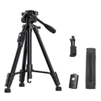 YUNTENG VCT-669 For Live Streaming Video Recording Camera Tripod Smartphone Selfie Mount, VCT-669