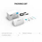 BOBOVR B100 For BOBOVR S3 Pro 10000mAh Replacement Battery VR Head Strap Accessory, B100