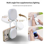 AL80 Portable 360 Degree Rotatable Magnetic Selfie Fill Light LED Fill Lamp, AL80