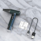 D15S Compact Powerful Brushless Motor Blower Dust Cleaner Portable High-Speed Air Flow Fan