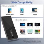 WAVLINK UG69PD24 12-in-1 PD 100W Charging Displaylink Docking Station For Thunderbolt 4 / 3, UG69PD24