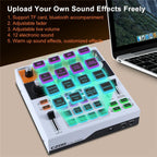 C200 For Live Streaming / Singing Sound Card Audio Mixer Bluetooth Adjustable Mixing Console, C200