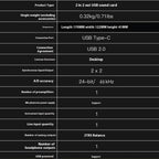 Solo3 24 Bit 2 In 2 Out Professional Audio Sound Card Recording Device, Solo3