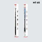 JMARY MT-65 For Action Cameras 3m Carbon Fiber Selfie Stick Monopod 5 Section Extension Pole, MT-65