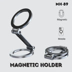 Jmary MH-89 Folding Adjustable Car Magnetic Phone Holder, MH-89