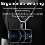 JMARY MG-02 For Action Camera Phone Silicone Necklace Mount Magnetic Neck Holder, MG-02