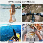 JMARY MG-02 For Action Camera Phone Silicone Necklace Mount Magnetic Neck Holder, MG-02