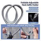 JMARY MG-01 For Phone Action Camera POV / Vlog Selfie Mount Neck Mount Hand Free Holder, MG-01