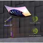 NORTH BAYOU G80 32-60 inch Curved Display Gaming Monitor Desk Stand Monitor Support Arm, G80