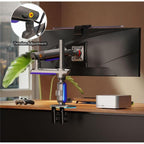 NORTH BAYOU G80 32-60 inch Curved Display Gaming Monitor Desk Stand Monitor Support Arm, G80