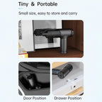 V16D 7 Nozzles 2 in 1 Car Vacuum Cleaner Powerful Suction Rechargeable Handheld Dust Blower, V16D