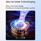 V16D 7 Nozzles 2 in 1 Car Vacuum Cleaner Powerful Suction Rechargeable Handheld Dust Blower, V16D