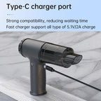 V16D 7 Nozzles 2 in 1 Car Vacuum Cleaner Powerful Suction Rechargeable Handheld Dust Blower, V16D
