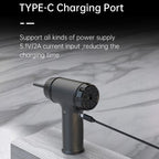 D16 For Car PC Keyboard 50W 42500RPM Portable Rechargeable Wireless Handheld Dust Blower, D16
