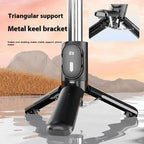 P08Y Pro Portable Travel Selfie Stick Tripod Mini Magsafe Phone Stand with Remote Control, P08Y Pro