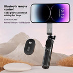 P08Y Pro F2 Portable Travel Selfie Stick Tripod Mini MagSafe Phone Stand with Remote Control and Fill Lights, P08Y Pro F2