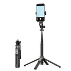 P135 Portable Extendable Selfie Stick Phone Holder Tripod with Remote Control, P135