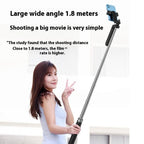 P190 Portable Retractable Four-Legged Stand Phone Stand Selfie Stick with Bluetooth Remote Control, P190