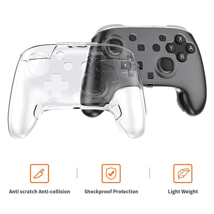 Gamepad Transparent Full Cover PC Protective Case, For Nintendo Switch 2 Pro