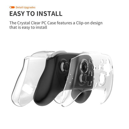 Gamepad Transparent Full Cover PC Protective Case, For Nintendo Switch 2 Pro