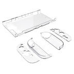 Game Console Split Full Cover Transparent PC Protective Case, For Nintendo Switch 2