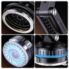 X51 Foldable Magnetic Cellphone Holder Car Dashboard Suction Cup Navigation Phone Holder, X51