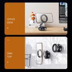 X63 Foldable Arm Car Phone Navigation Mount Vacuum Suction Cup Aluminum Alloy Holder, X63