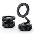 X64 Car Phone Mount Foldable Magnetic Electric Vacuum Suction Smartphones Bracket, X64