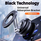 X64 Car Phone Mount Foldable Magnetic Electric Vacuum Suction Smartphones Bracket, X64