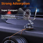 X64 Car Phone Mount Foldable Magnetic Electric Vacuum Suction Smartphones Bracket, X64