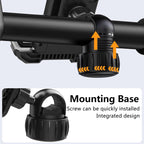 QX-25A Motorcycle Bicycle Handlebar Phone Mount 360 Rotation Shockproof Navigation Holder, QX-25A