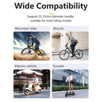 QX-25A Motorcycle Bicycle Handlebar Phone Mount 360 Rotation Shockproof Navigation Holder, QX-25A