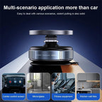 X54 Dashboard Windshield Suction Cup Mount Foldable Navigation Stand Magnetic Car Phone Holder, X54
