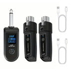 K1 For Handheld Dynamic Mic Wired to Wireless Microphone Converter, 2 Transmitter + 1 Receiver, 2 Transmitter + 1 Receiver
