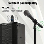 K1 For Handheld Dynamic Mic Wired to Wireless Microphone Converter, 2 Transmitter + 1 Receiver, 2 Transmitter + 1 Receiver