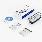 WAVLINK NWU330GD Support 95W PD Output USB-C to RJ45 2.5Gbps Network Converter, NWU330GD