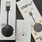 For TV PC LE524 USB Bluetooth 5.4 Audio Transmitter 50m Range Dual Connection Adapter, LE524