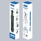 JMARY KS355+HG60 360 Degree Panoramic Ball Head DSLR Camera 2-in-1 Monopod Tripod