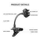 For Electric Guitar Bass Ukulele Piano Panel Live Teaching Universal Phone Holder, X040