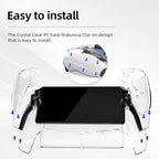 Streaming Handheld Console Crystal Clear PC Protective Case, For Sony PS5